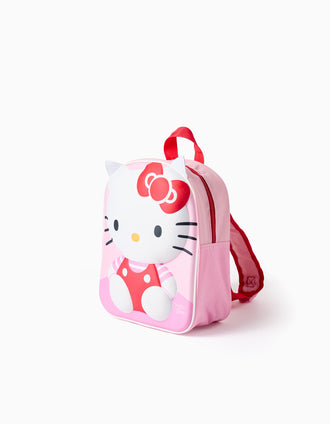 Sac à dos Hello Kitty pour bébé et fille, rose