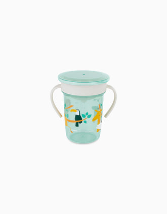 Tasse d’Apprentissage Jungle 360º 270ml de Miniland, 6M+