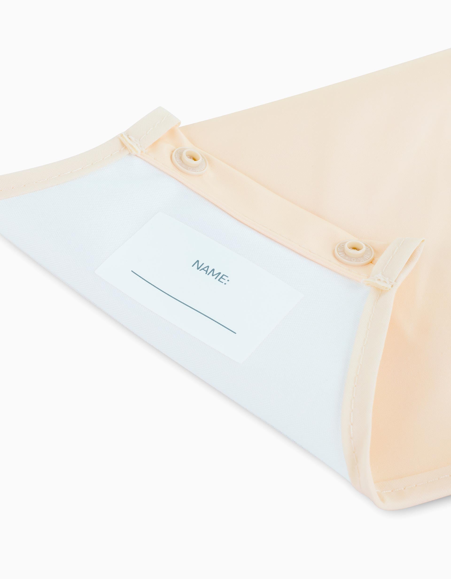 Jurassic Waterproof Soft Bib with Sleeves and Pocket by Miniland