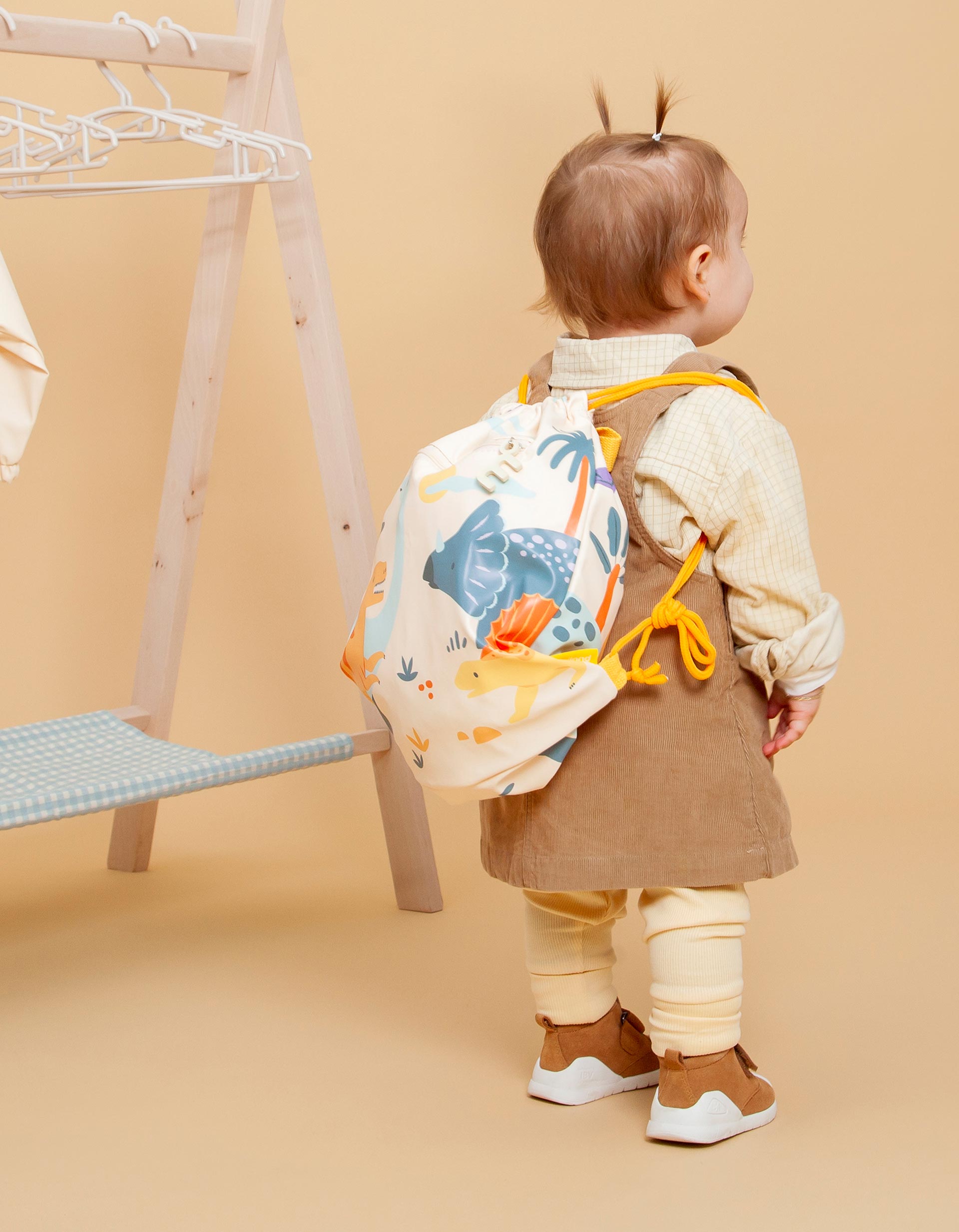 Mochila-Saco Impermeável Jurassic da Miniland