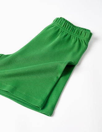 Pyjama court en coton avec imprimé Minecraft pour garçon, gris/vert