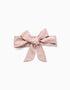 Fabric belt for a dress for girls, light pink