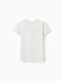 Cotton T-shirt with Aroma di Limone print for boys, white