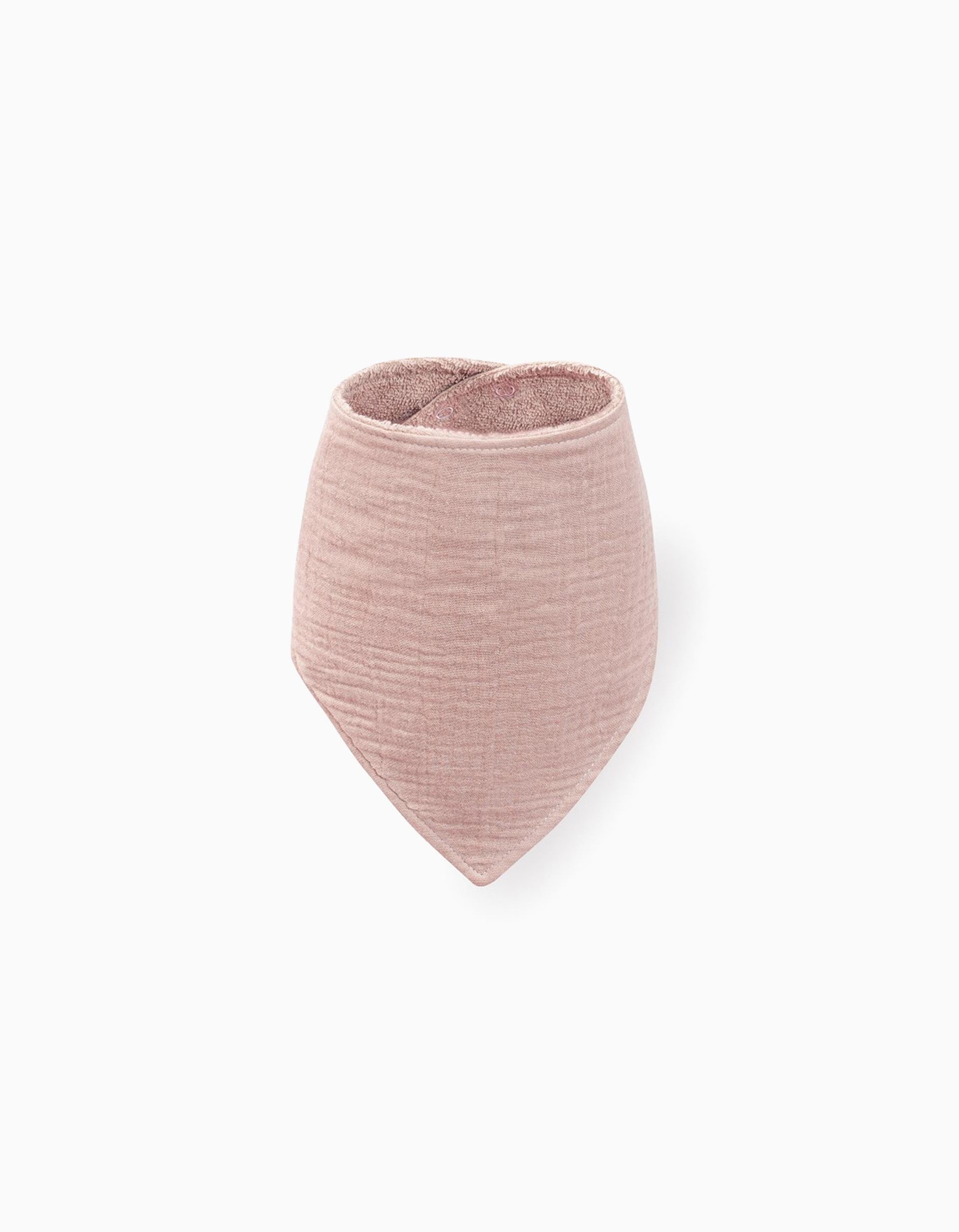 Ensemble Doudou + Bandana + Anneau de Dentition Interbaby 0M+, Rose