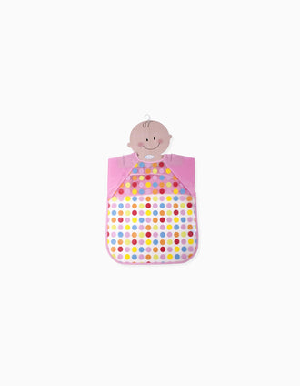 Waterproof Bib with Sleeves Interbaby, Pink