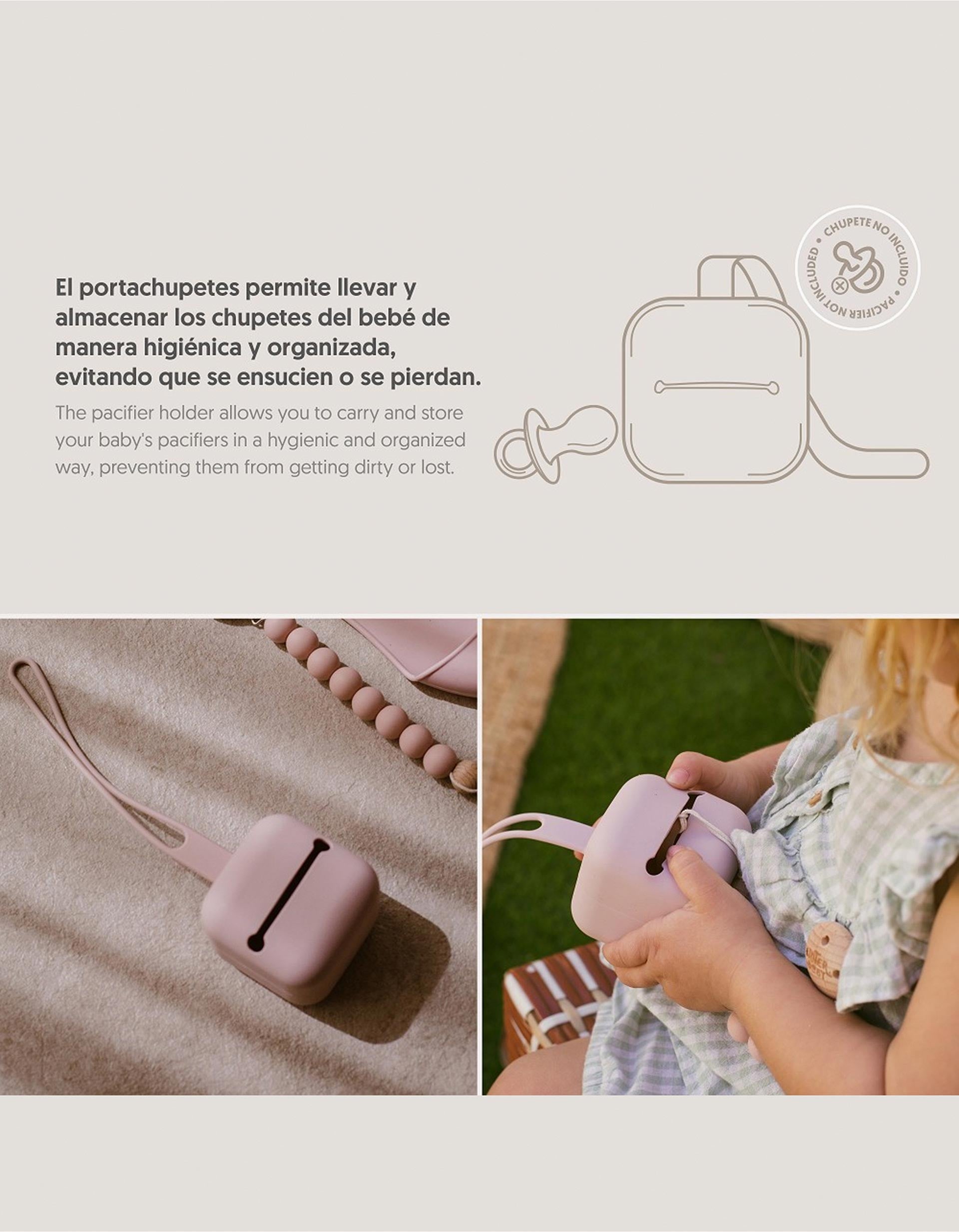 Pacifier Silicone Case Interbaby, Green