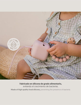 Porte-Sucette en Silicone Interbaby, Vert