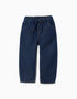 Vaqueros baggy con cordón para niño, azul oscuro