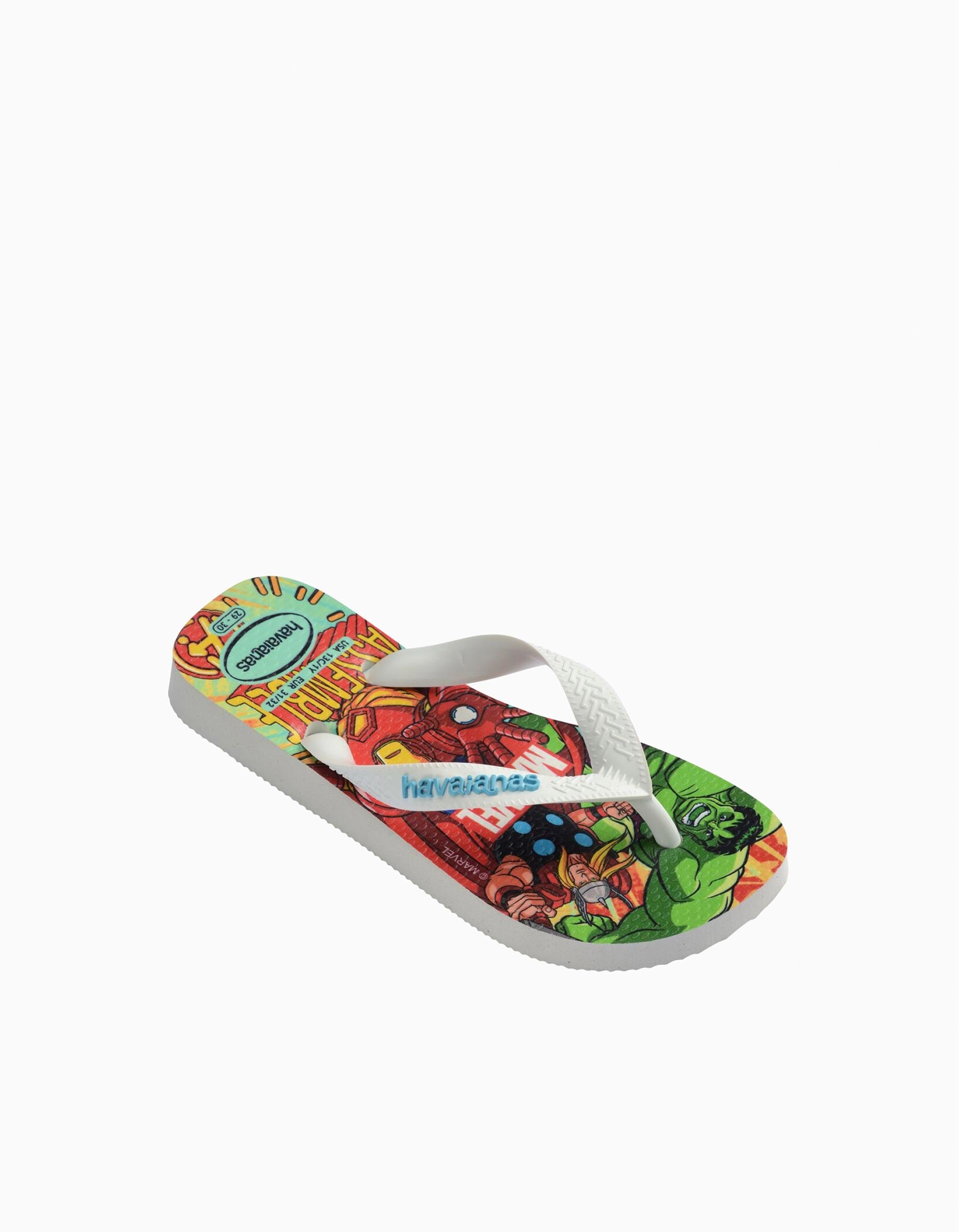 Chanclas Havaianas con estampados de Avengers para niño, multicolor
