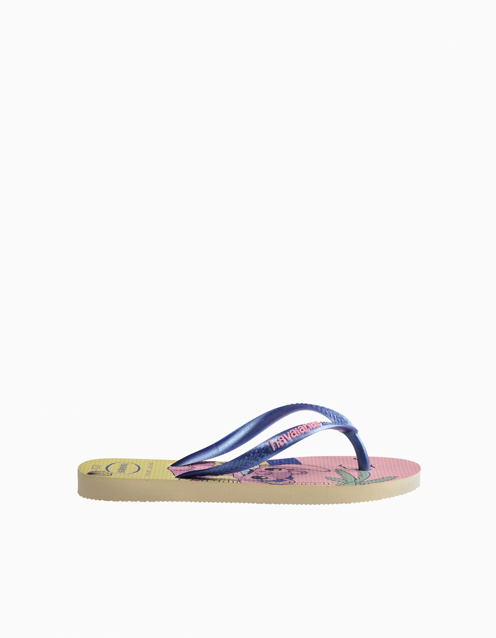 Chanclas Havaianas con estampados de Stitch para niña, multicolor