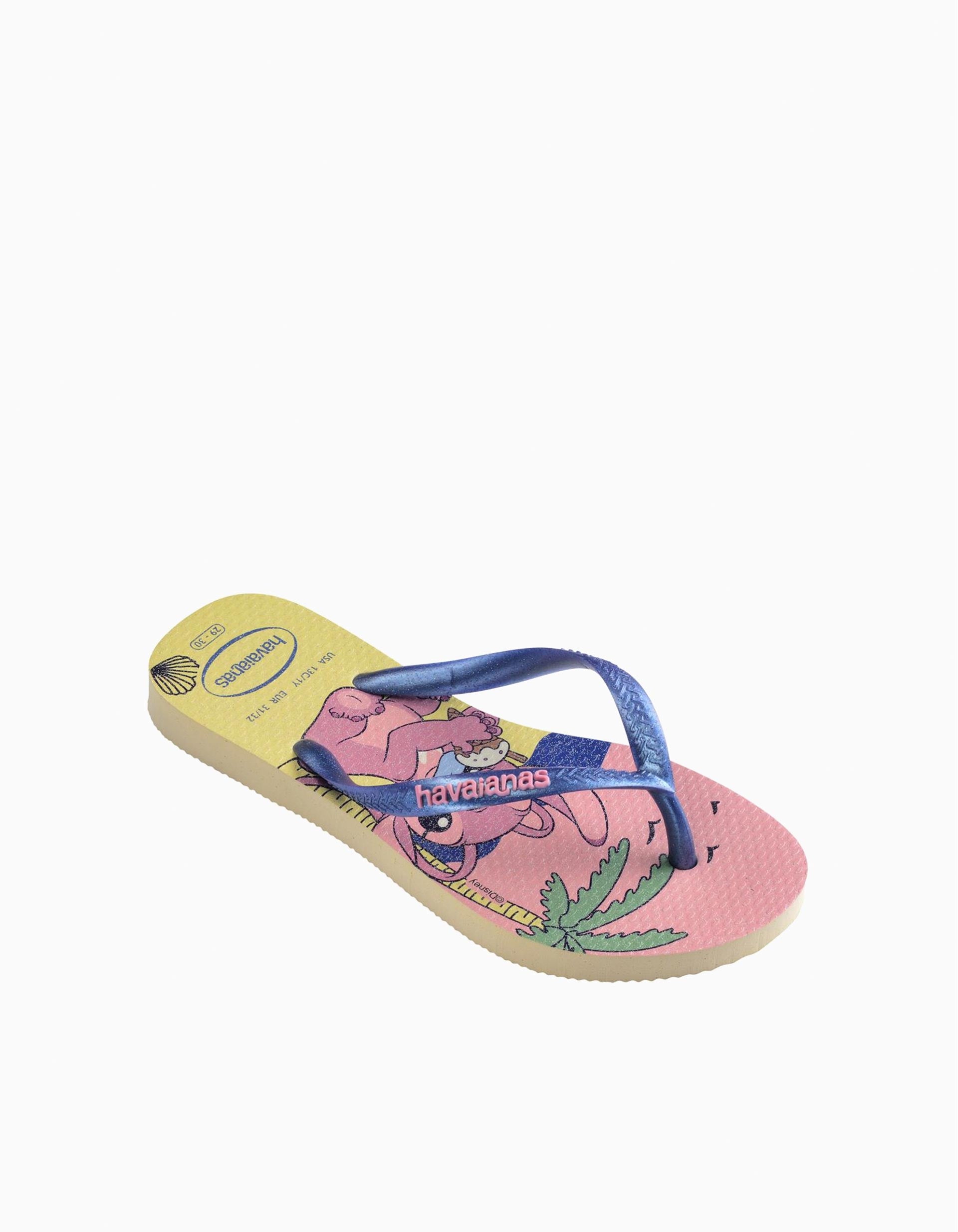 Chanclas Havaianas con estampados de Stitch para niña, multicolor