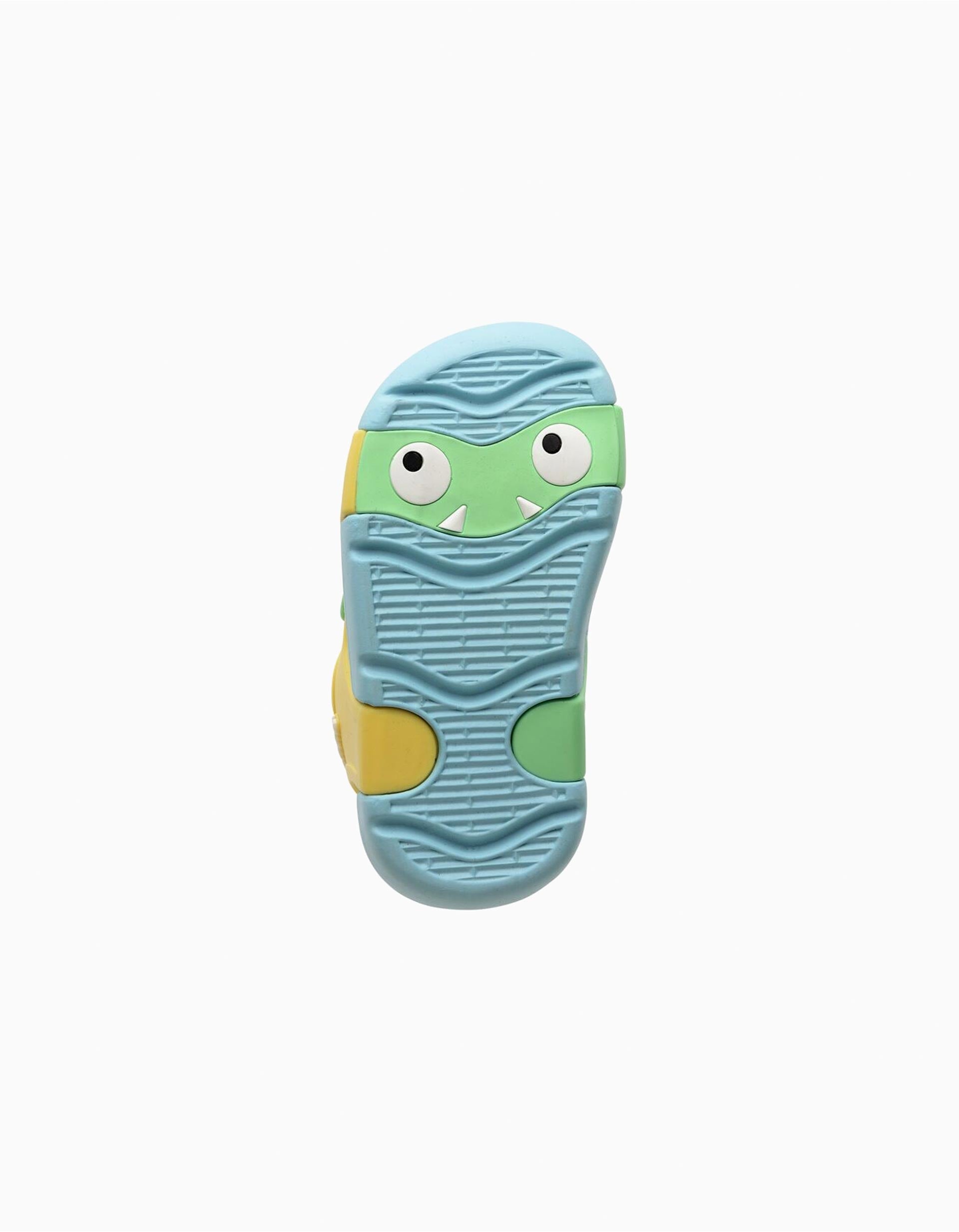 Sandalias Havaianas con tira ajustable para bebés, amarillo/azul/verde