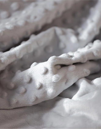 Extra Soft Bubble Blanket Interbaby 80x100 Cm, Grey