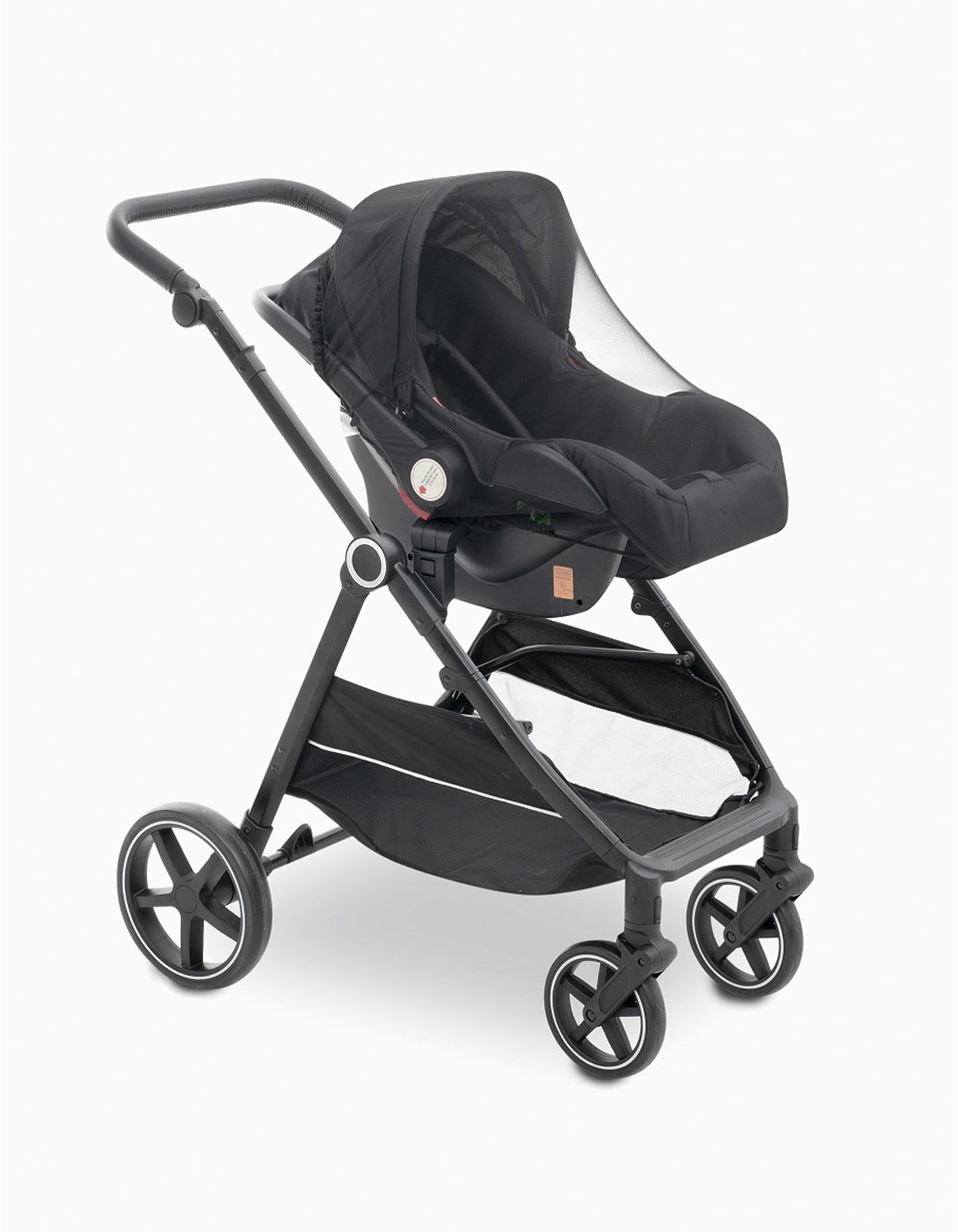 Rede Mosquiteira para Carrinhos de Passeio Interbaby, Preto