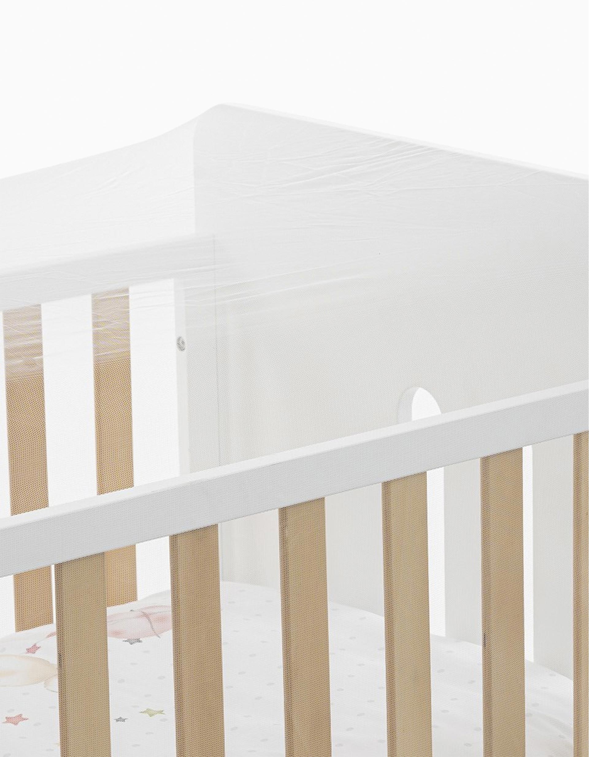 Mosquito Net for Beds and Cots Interbaby, White