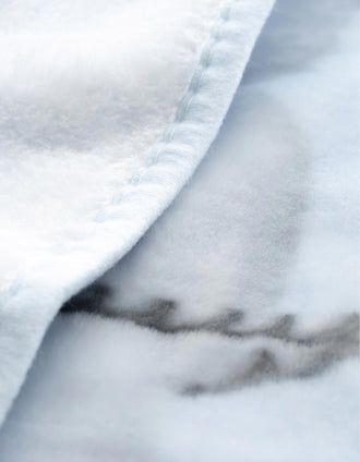 Velvet Blanket Cloud Bear Interbaby 110X140cm, Blue