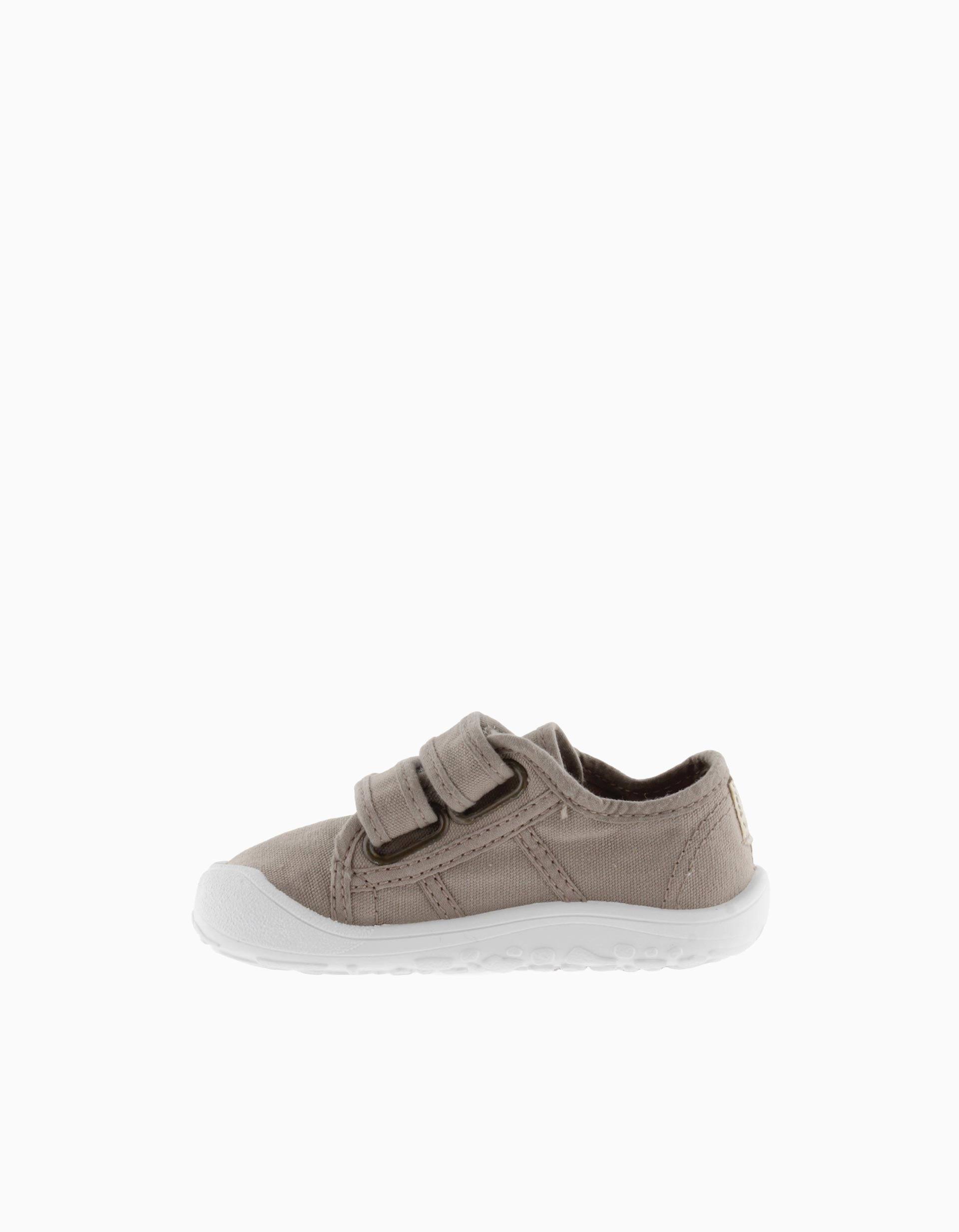 Zapatillas de lona Barefoot Victoria para niños, beige