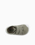 Victoria Barefoot trainers in canvas for children, khaki green