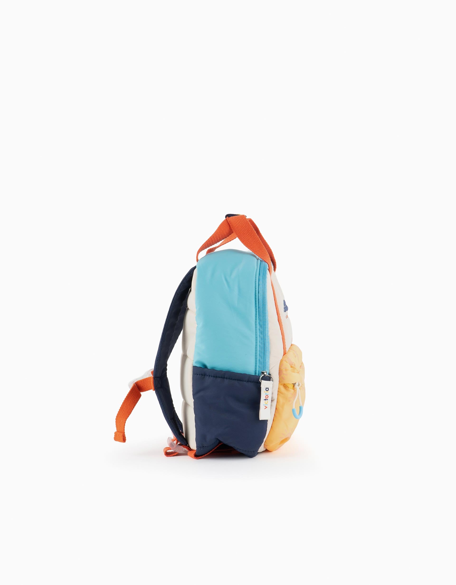 Victoria multi-compartment nylon backpack for babies, multicolour