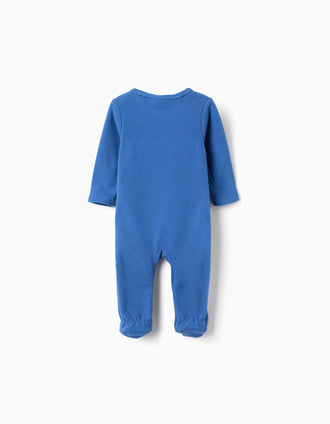 Dors-bien en polaire avec Superman pour nouveau-né et bébé, bleu