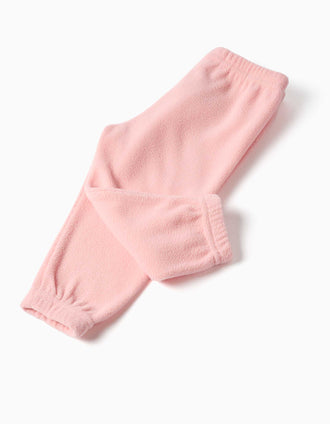 Pijama de felpa polar con Minnie para recién nacida y bebé, verde/rosa