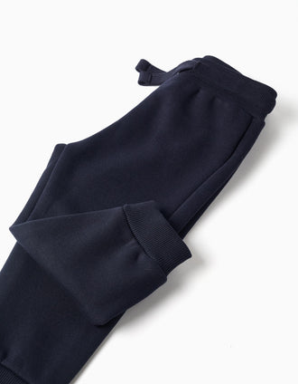 Chándal perchado con estampado para bebé niño, azul verdoso/marino