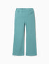 Jeggings de campana perchados para niña, azul verdoso