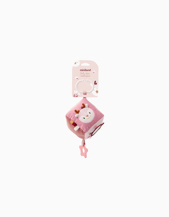 Jouet Suspendu Baby Deer de Miniland 0M+, Rose