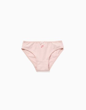 Lot de 5 culottes en coton avec licornes pour fille, blanc/bleu/rose