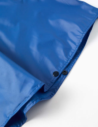 Poncho de chuva com capuz e estampado Mickey para bebé e menino, azul