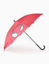 Parapluie automatique avec imprimé Spider-Man pour garçon, rouge