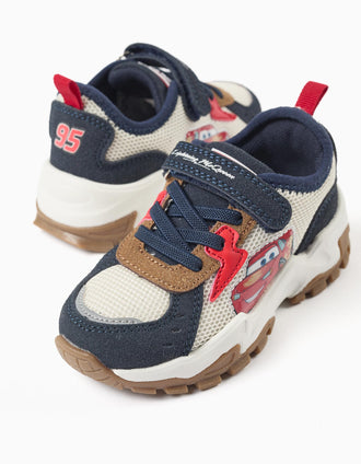 Mesh trainers with Lightning McQueen for baby boys, multicolour