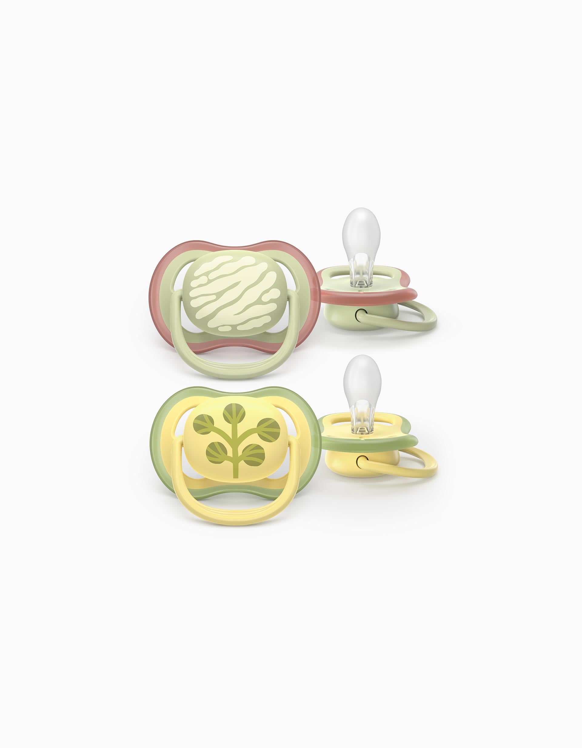 Pack of 2 Philips Avent Ultra Air Soothers, 18M+