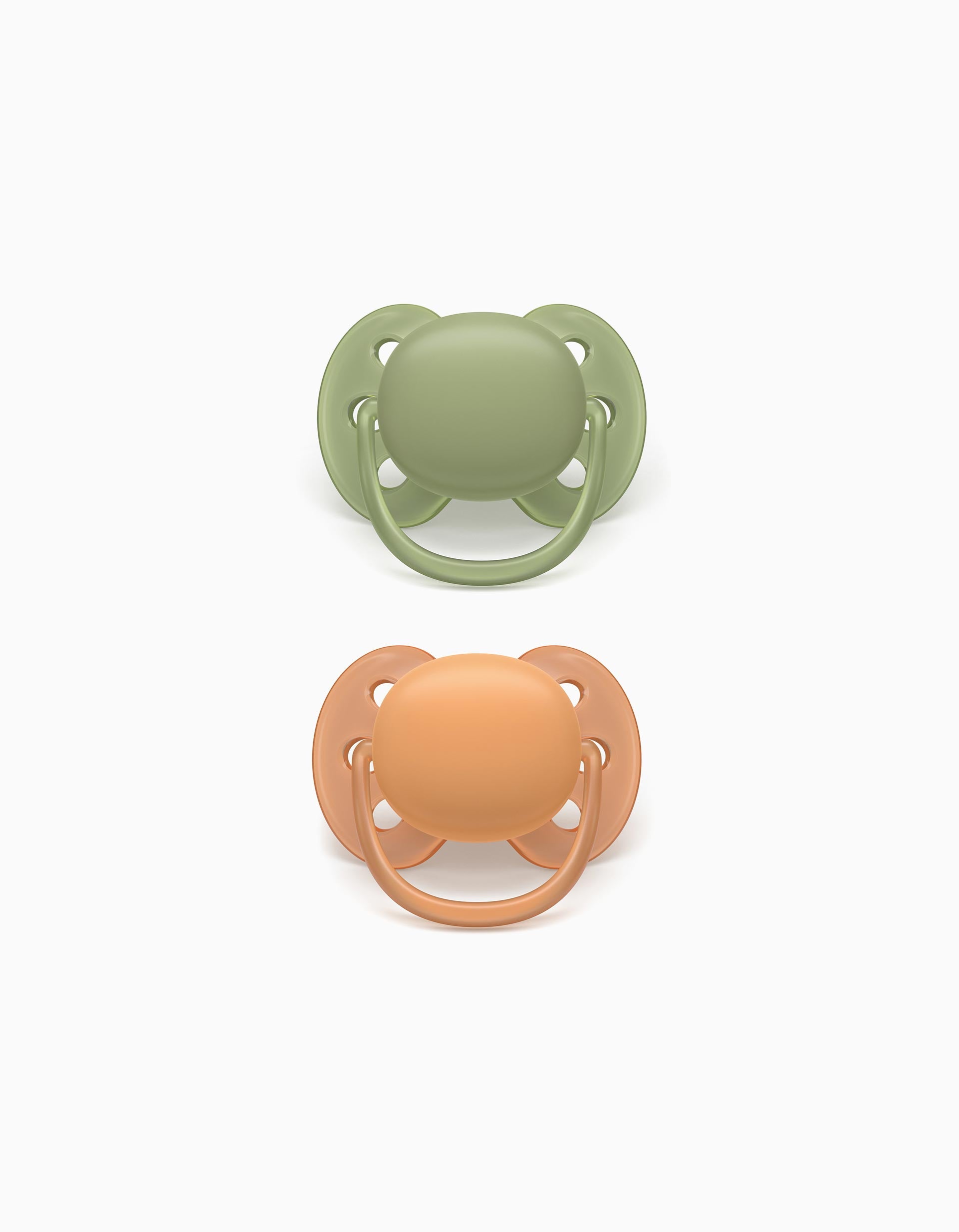 Pack of 2 Philips Avent Ultra Soft Soothers, 18M+