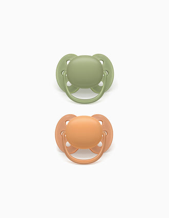 Pack of 2 Philips Avent Ultra Soft Soothers, 18M+
