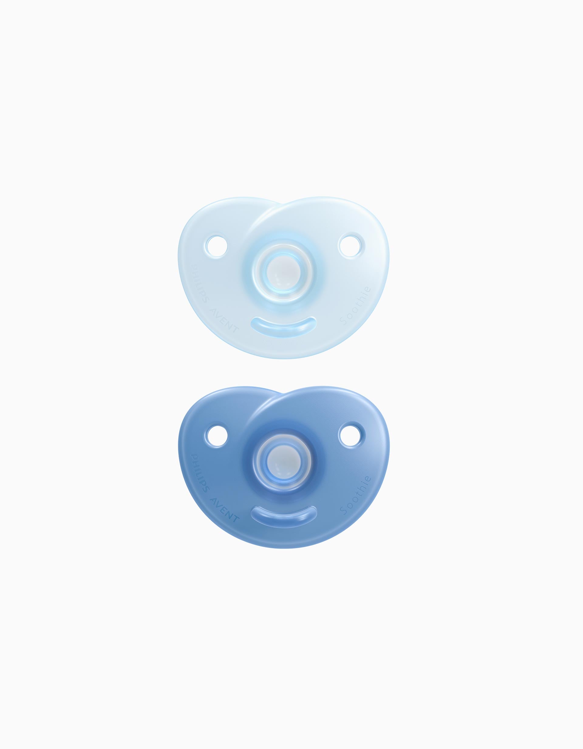 Pack of 2 Soothie Philips Avent Soothers for Boys, 0-6M