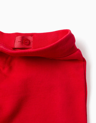 Calções de algodão Portugal FIFA World Cup 2026 para criança, vermelho