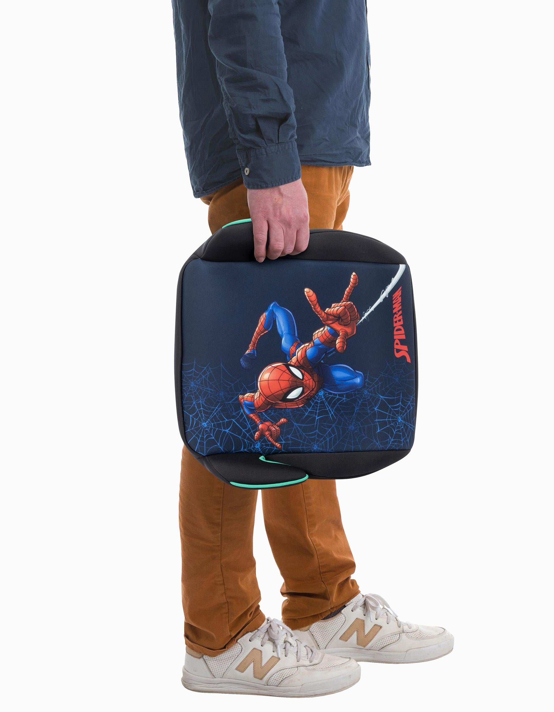 Asiento Elevador de Coche I Size Bebe Confort Gaia I-Safe Fun Spiderman