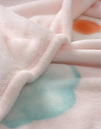 Manta de Sedalina Interbaby 110X140cm, Elefante Rosa