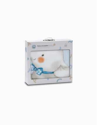 Sedalina Blanket Elephant Interbaby 110X140cm, Blue