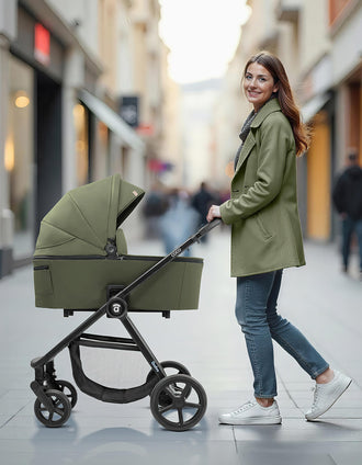 Travel System Trio Coco Asalvo, Green