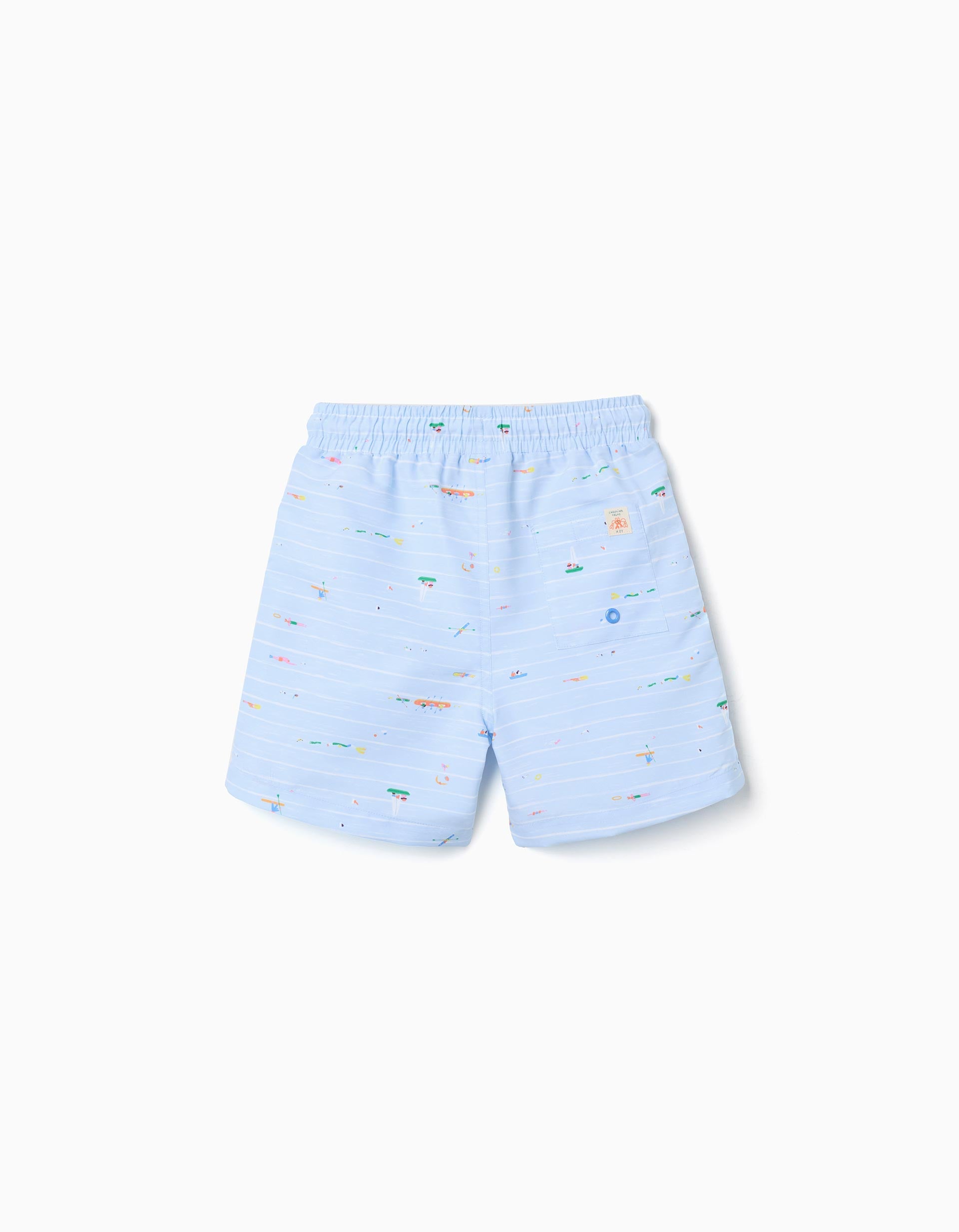 Bañador con estampado Carolina Celas x Zippy para niño, azul claro