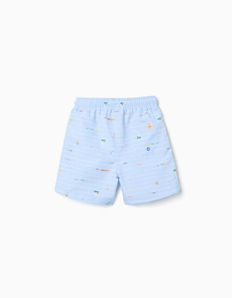 Bañador con estampado Carolina Celas x Zippy para niño, azul claro