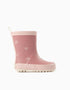 Bottes de pluie avec imprimé floral pour bébé fille, rose