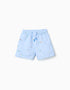 Swim shorts with print Carolina Celas x Zippy for baby boys, light blue