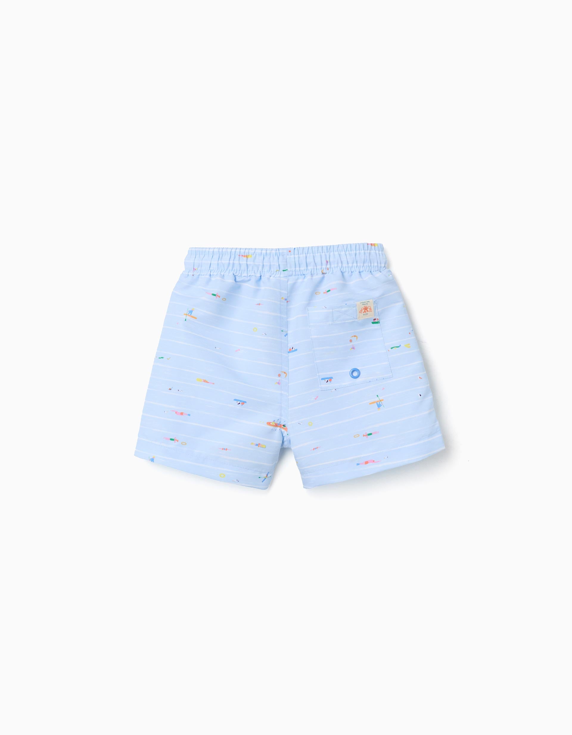 Bañador con estampado Carolina Celas x Zippy para bebé niño, azul claro