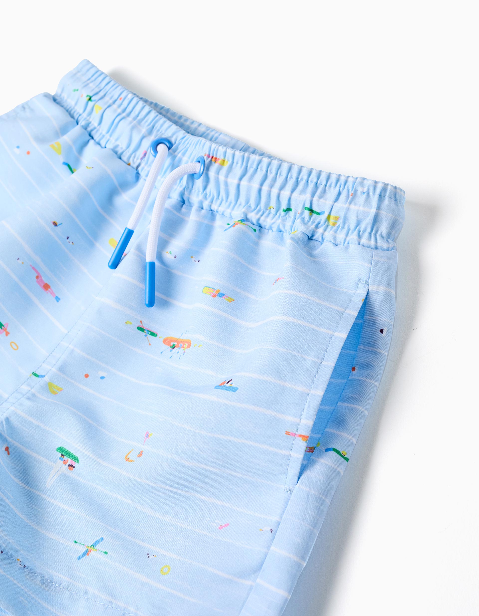 Bañador con estampado Carolina Celas x Zippy para bebé niño, azul claro
