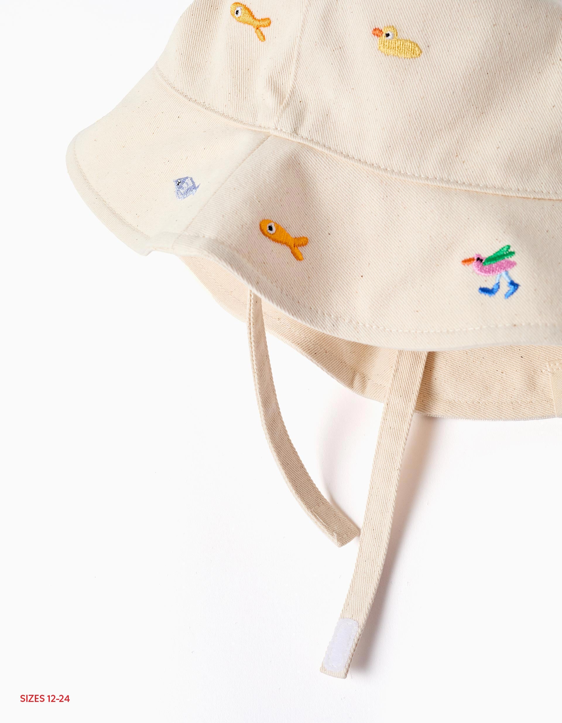 Panama hat Carolina Celas x Zippy for babies and children, light beige