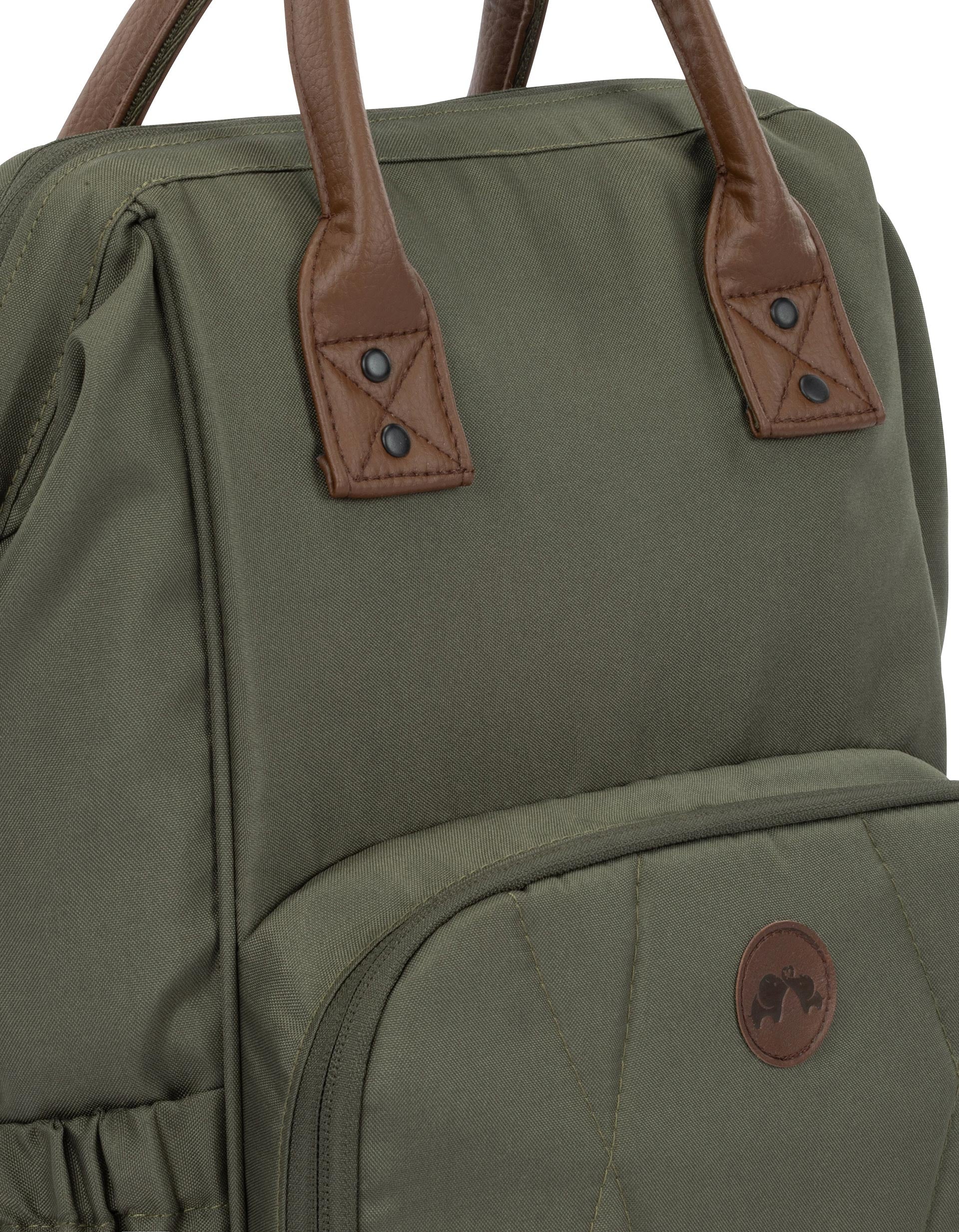 2-in-1 Changing Backpack Bebe Confort, Mineral Green