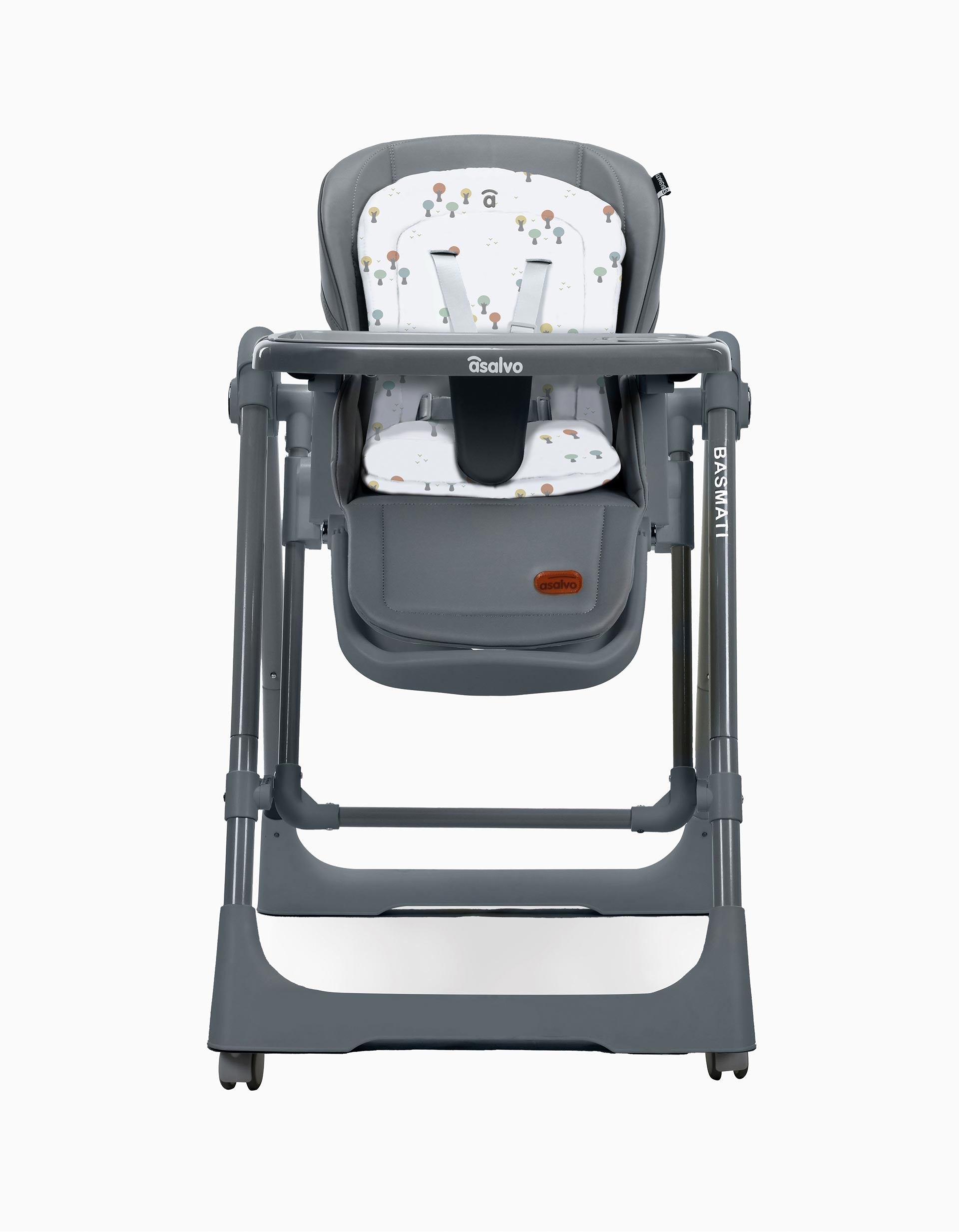 High Chair Asalvo Basmati, Grey